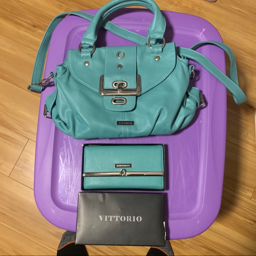Vittorio Purse & wallet-Turquoise